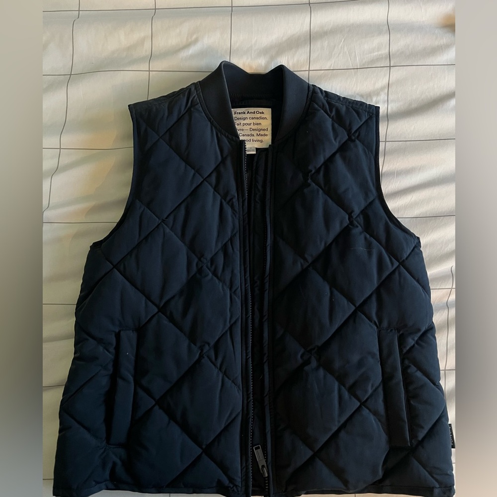 Frank and Oak packable vest